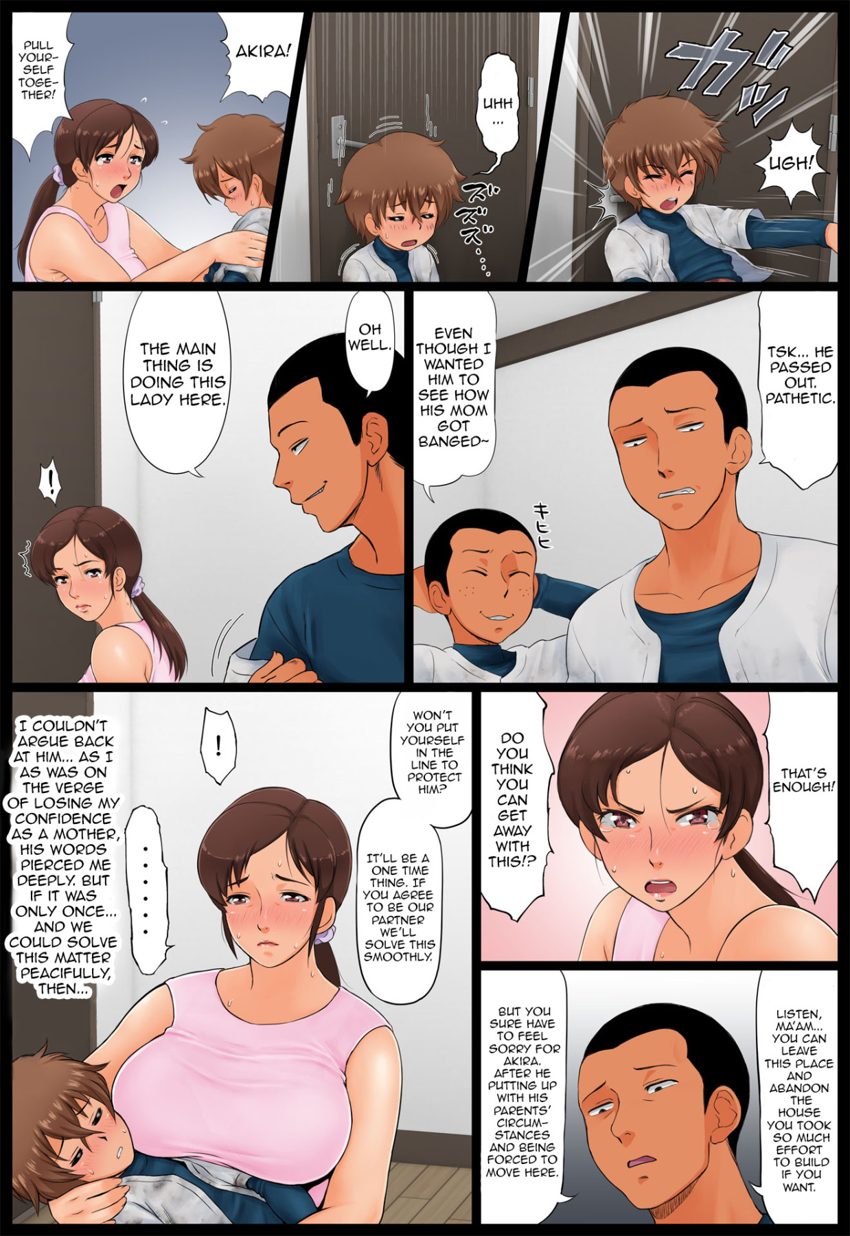 Hentai Manga Comic-A Mother Who Gets Targeted By Her Son's Classmate-Read-14